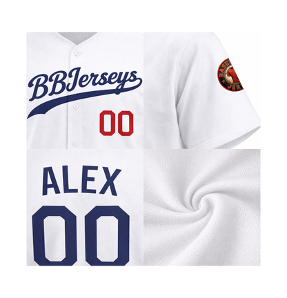 100 Custom Design 3D Printed Baseball Jersey with Personalized Name & Number
