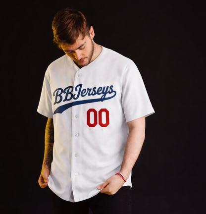 100 Custom Design 3D Printed Baseball Jersey with Personalized Name & Number
