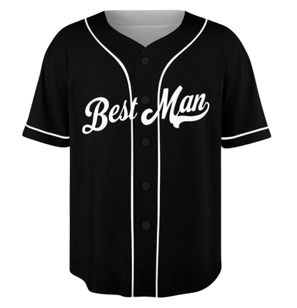 Custom Bachelor Party 3D Printed Baseball Jersey with Personalized Name & Number