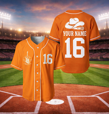 [Limited Edition] Personalized 2026 Country Music Tour Baseball Jersey - Original Fan Design - Custom Name & Number