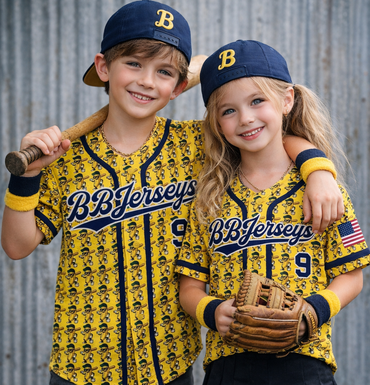 [New arrival] Personalized Banana Baseball Jersey - Custom Name/Number - Exclusive 3D Printed Funny Sports